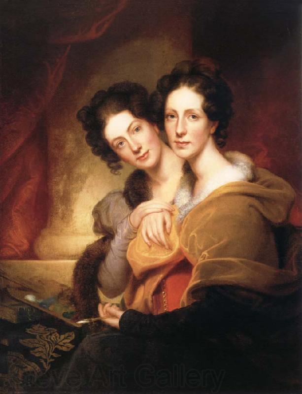 Rembrandt Peale The Sisters Norge oil painting art